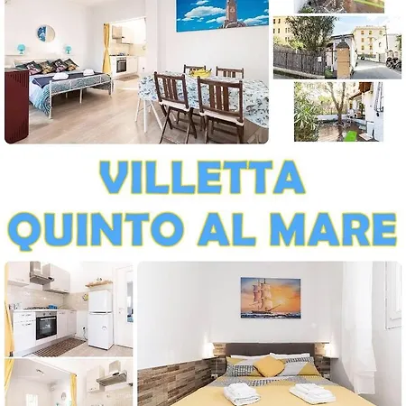Villetta Quinto Al Mare - 2 Minutes From The *